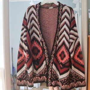 Vintage Aztec Urban Outfitters Ecote Cardigan